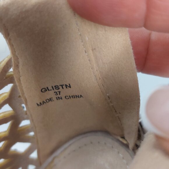 Betsey Johnson Crystal Women's Stiletto Ankle Booties Evening Wedding Size 37 - Picture 14 of 15